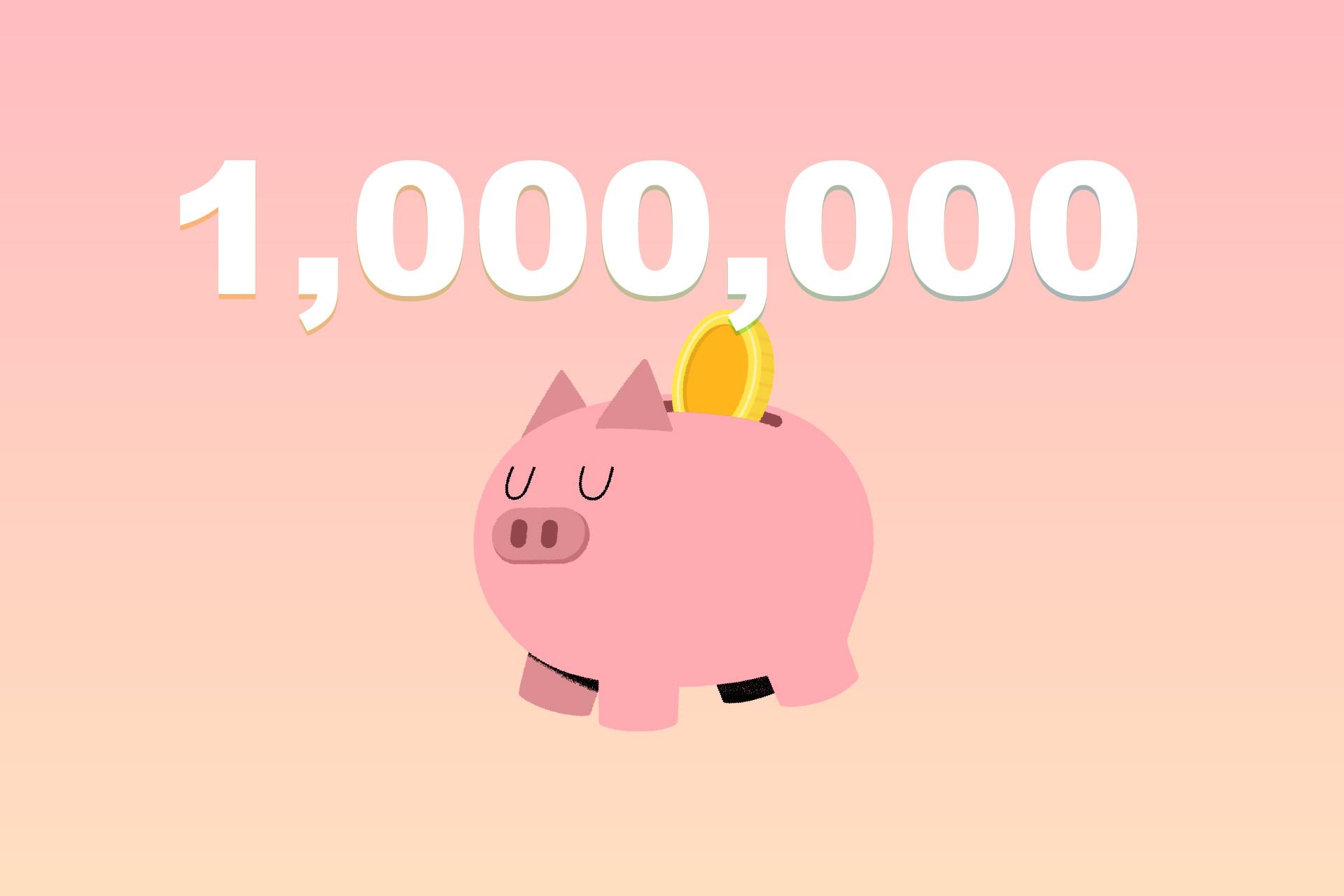 From Zero to One Million: How to Save Your First Million Dollars
