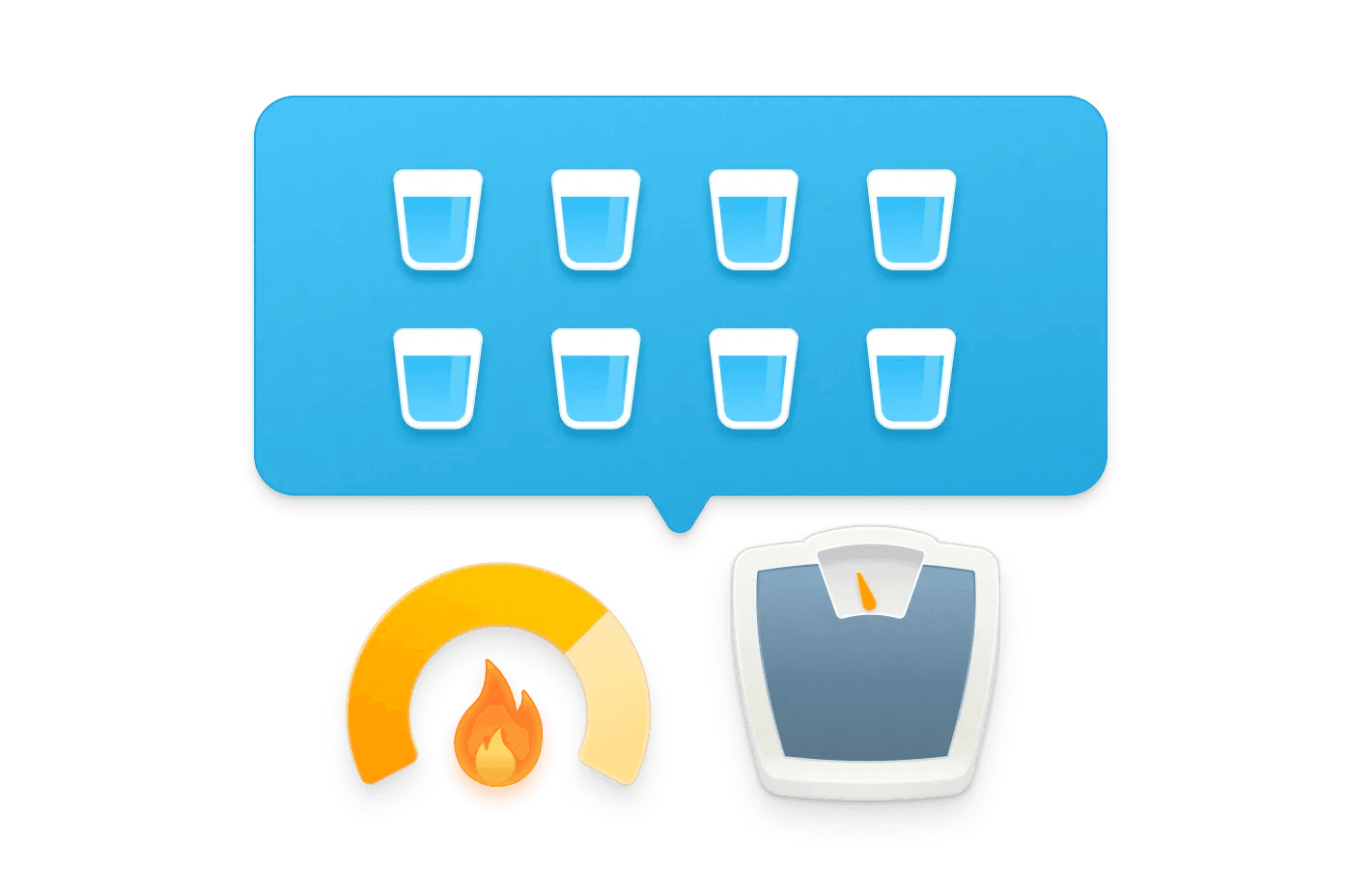 Customize the way you manage your water consumption goals
