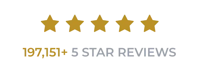 190000+ 5 stars reviews