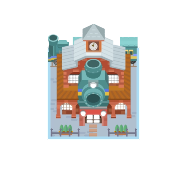 Steam Train Station