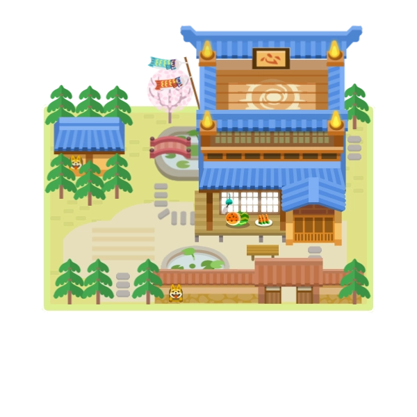 Great Japanese-Style Courtyard