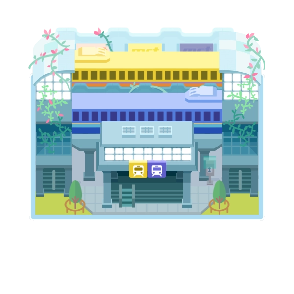 Two-line MRT Station