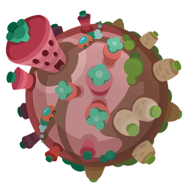 Planet Radish Head