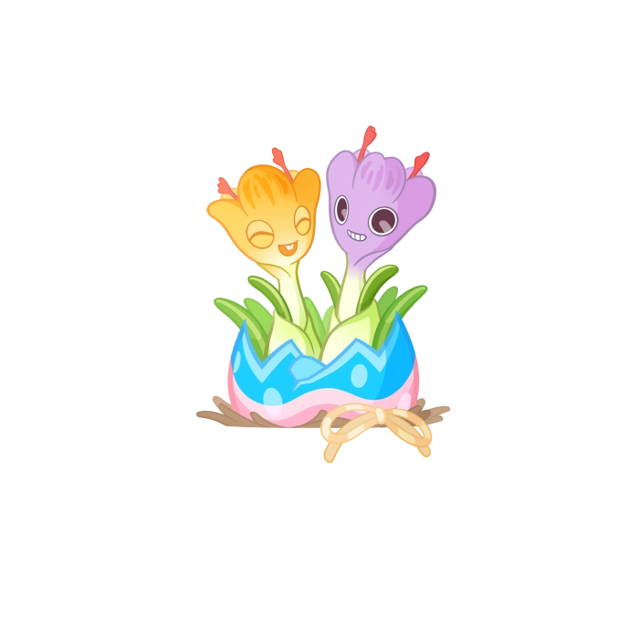 Easter Egg Saffron Crocus