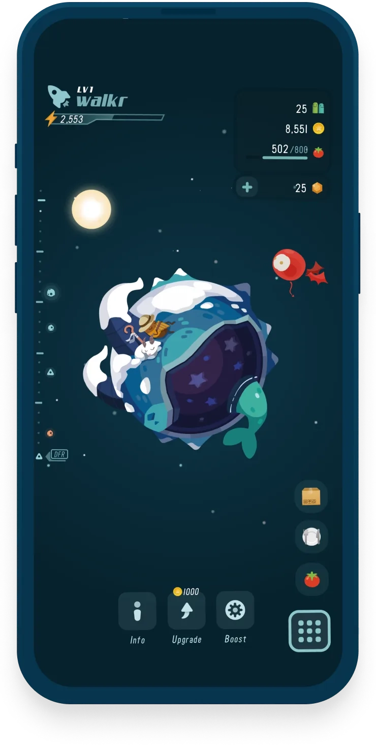 Walkr App Screenshot